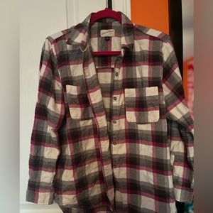 Universal Thread pink & gray flannel (size M)